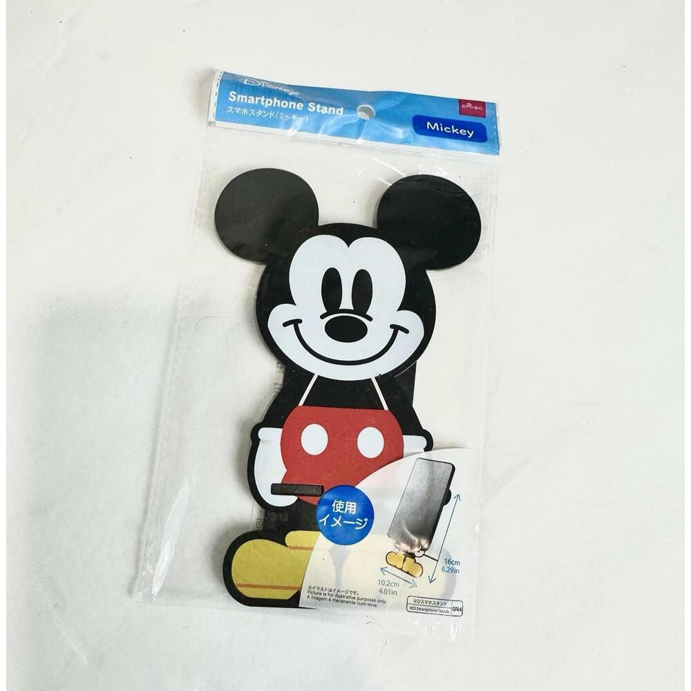 Daiso Disney Mickey Mouse Phone Stand Smartphone Stand New in Packing 1PK